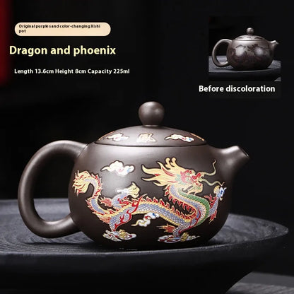 Color Changing Ceramic Teapot